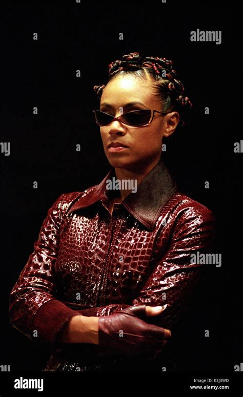 THE MATRIX RELOADED JADA PINKETT-SMITH THE MATRIX RELOADED Stock Photo ...