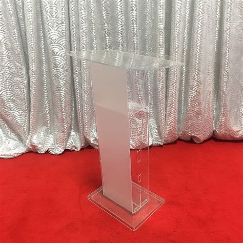 Podium Acrylic Km Party Rental