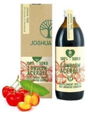 Joshua Tree Sok z Aceroli 500 ml na układ krążenia cena opinie