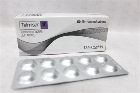 Telmisartan Tablets 40mg Manufacturer India Pioneer Exporter