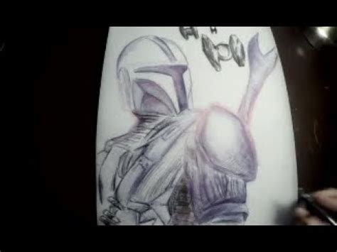 C Mo Dibujar A Mando De Mandalorian How To Draw Mando From