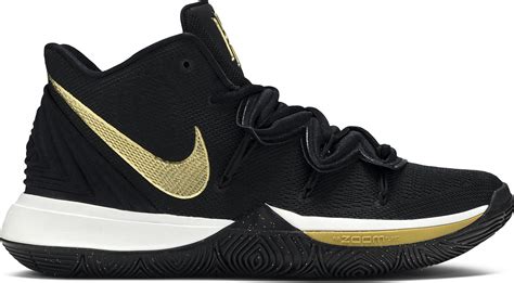 Buy Kyrie 5 Black Metallic Gold Ao2918 007 Goat