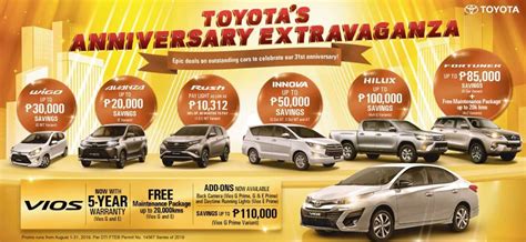 Toyota Philippines August 2019 Promo | Toyota Motors Cebu