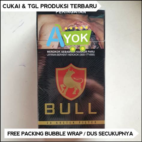 Jual Bull Batang Rokok Bull Kretek Filter Bungkus Kota