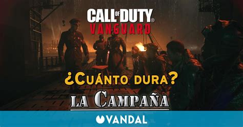 Cu Nto Dura La Campa A De Call Of Duty Vanguard