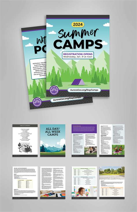 2024 Summer Camps Guide Behance