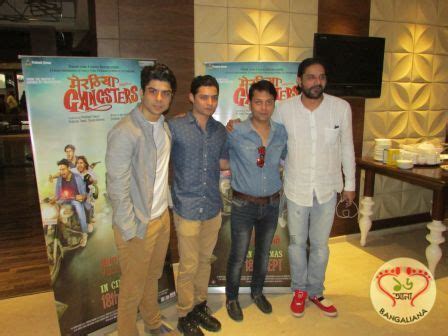 Hindi Film Meeruthiya Gangsters Team Visits Kolkata For Promotions