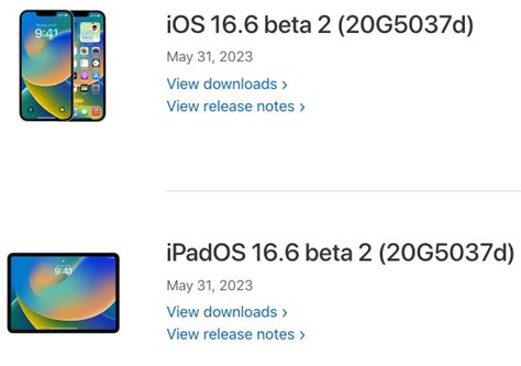 Ios 16 6 Beta 2 Download And More Released For Developers • Iphone In