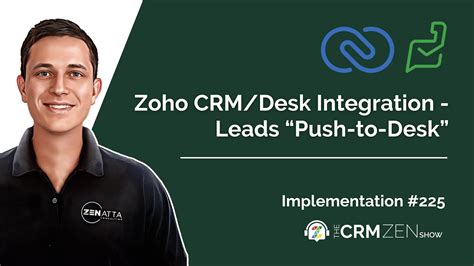 Zoho CRM Desk Integration Leads Push To Desk YouTube