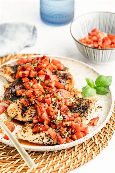 Healthy Bruschetta Chicken The Whole Cook