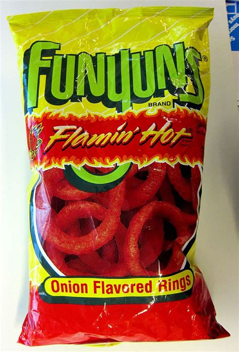 Flamin Hot Funyuns I Think I Like These Better Than The Cheetos Snacks Junk Food Snacks