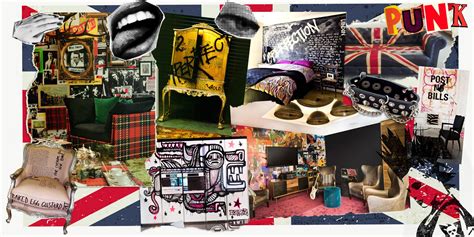 punk interior design  house   mohawk
