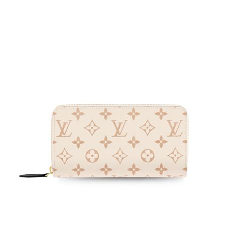 Louis Vuitton Zippy Wallet Cream For Women Inches Cm M