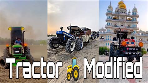 tractor modified big  system dasi tractor farming