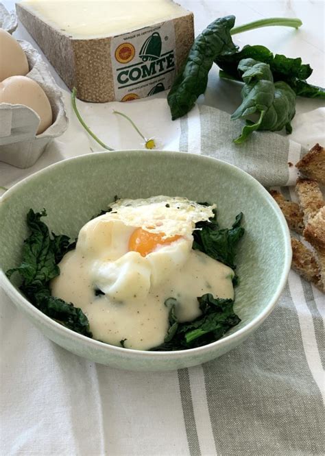 Œuf Florentine Avec Sa Béchamel Au Comté Fruité Recette De Pâques