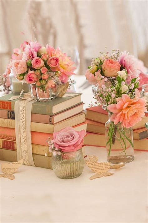 Shabby Chic Vintage Wedding Decor Ideas See More