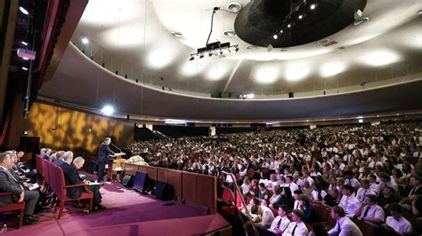 Elder Holland, Elder Christofferson Offer Love and Counsel to Seminary Students