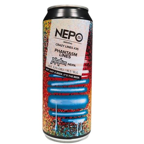 Nepomucen Crazy Lines 35 Phantasm Lines Puszka 500 Ml Piwo