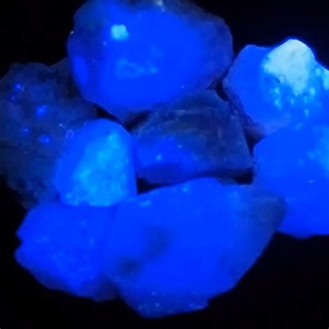 Phosphorescent Calcite Stunning Fluorescent Mineral