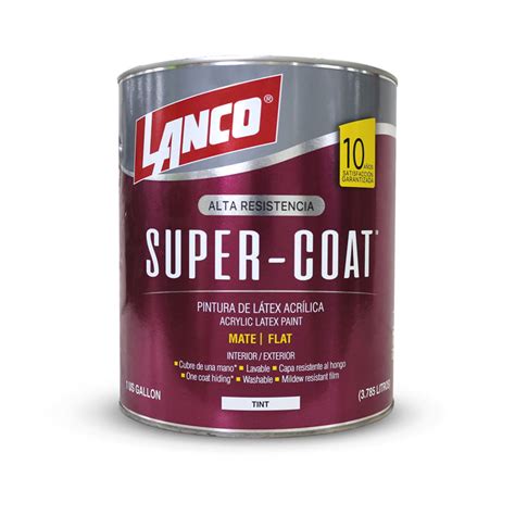 Lanco Pintura Base Super Coat Tint Galon — Rodelag Panamá