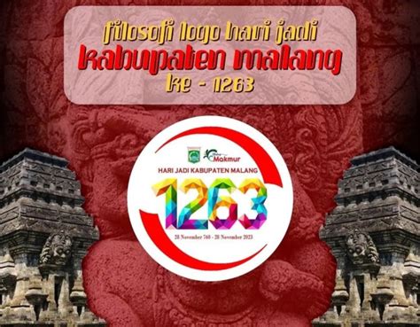 Resmi Di Launching Ini Filosofi Di Balik Logo Hari Jadi Ke 1263 Kabupaten Malang Jatim Times