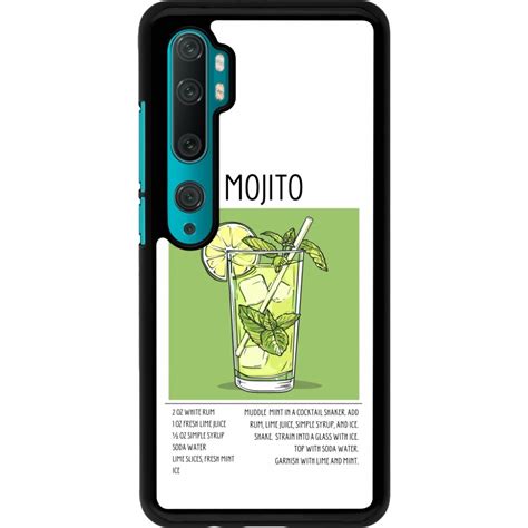 Xiaomi Mi Note 10 Note 10 Pro Case Hülle Cocktail Rezept Mojito