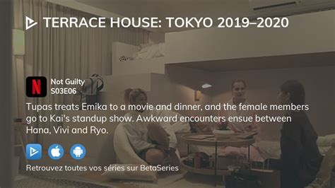 Où regarder Terrace House Tokyo 20192020 saison 3 épisode 6 en