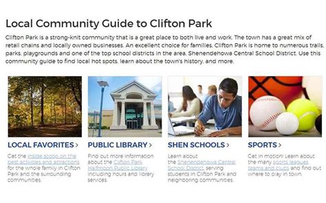 CliftonPark.com: An Online Guide to Visiting the Clifton Park Area