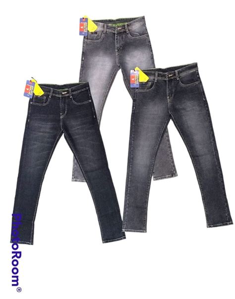 Slim Fit Plain Men Denim Jeans Grey At Rs 450 Piece In New Delhi ID