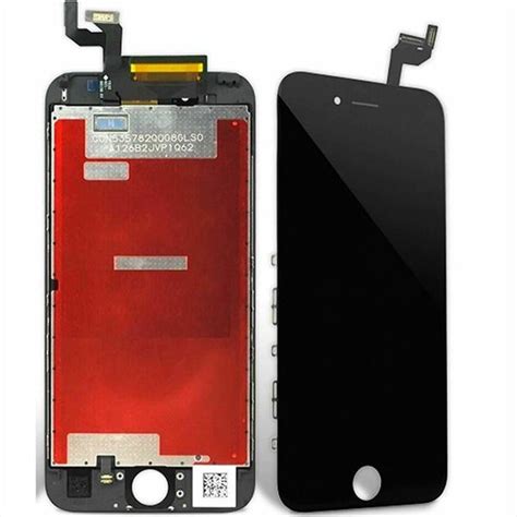 PANTALLA TACTIL LCD IPHONE 6S CALIDAD A NEGRA NEGRO REEMPLAZO