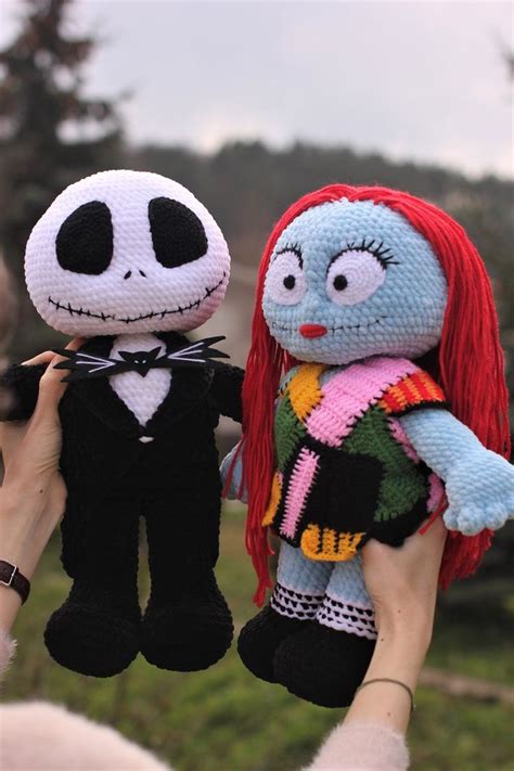 Jack And Sally Crochet Pattern Printable Templates Free