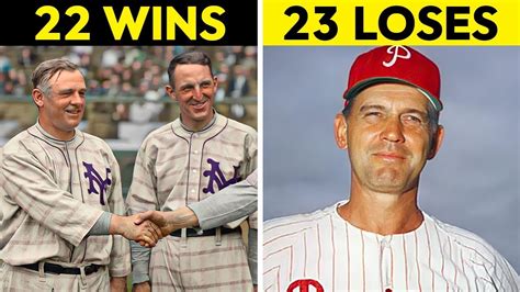 Mlb S Longest Winning Losing Streaks Revealed Youtube