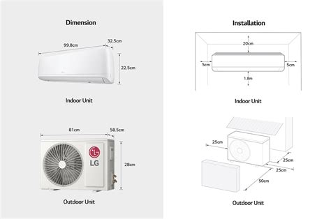 Lg 2023 1 5 Ton Split Ac With Rotary Compressor Lg Uae