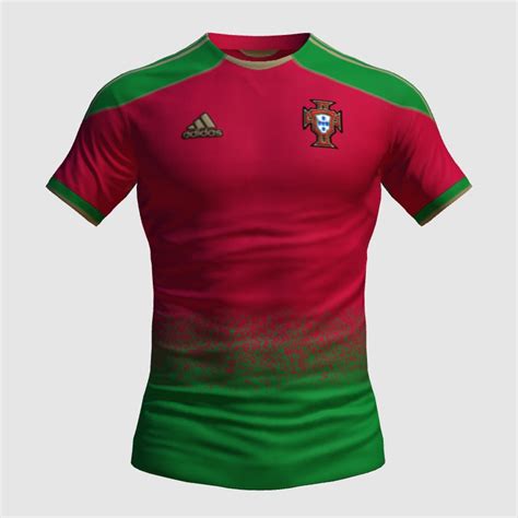 Portugal Adidas Home Concept Fifa Kit Creator Showcase