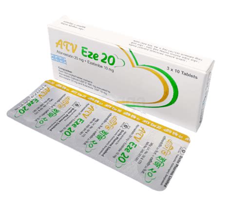 Atv Eze 20mg Tablet Arogga Online Pharmacy