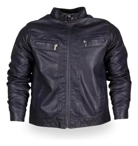 Jaqueta Couro Masculina Importada Motoqueiro Slim Fit Frete grátis