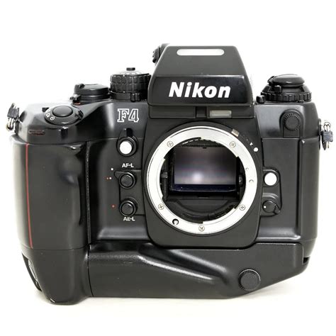 Used Nikon F S Film Slr Camera Body Nikon Mb Battery Grip S N