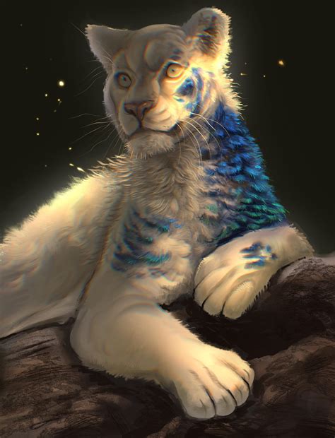 albino jaguar animal
