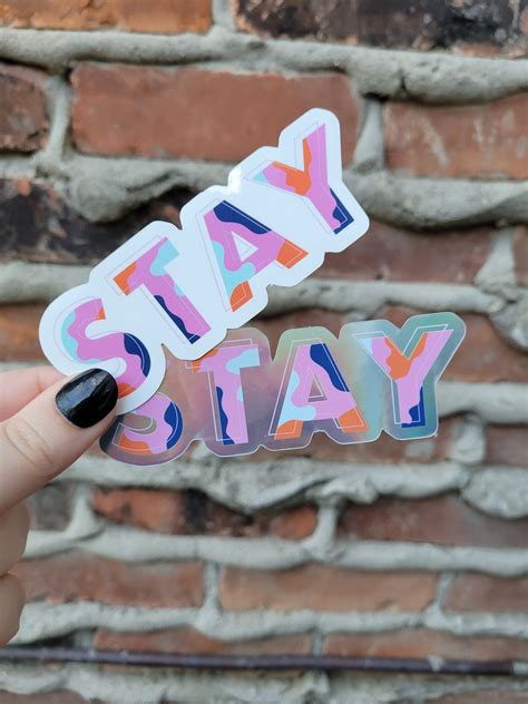 Stray Kids stay Holographic Sticker / Laptop Decal - Etsy