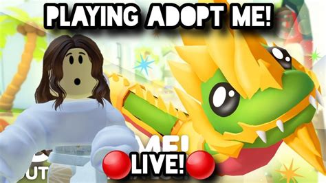 Playing Adopt Me 🔴live🔴 Roblox Youtube