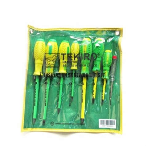 Jual Obeng Set Listrik 7 Pcs Tekiro Electro Screwdriver OBRAL Kota