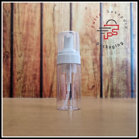 Jual Botol Pump Foamer 100ml Clear Botol Sabun Pump 100ml Tipe 2