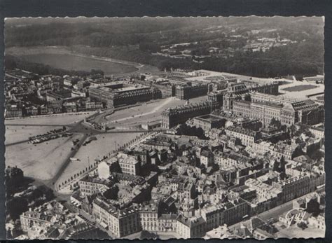 France Postcard En Avion Sur Versailles La Place D Armes Et Le