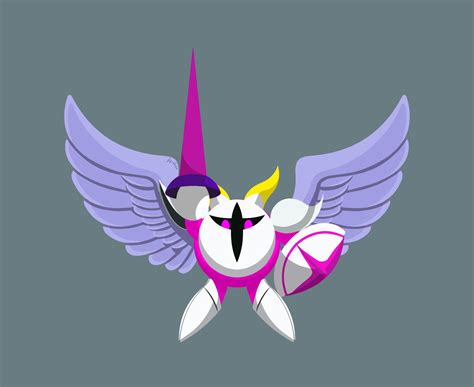 A Galacta Knight drawing I did : r/Kirby