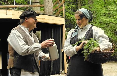 Der Milchmann Liefert Im Wasenwald