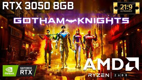 Gotham Knights Ryzen Rtx Gb Ultrawide Youtube