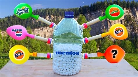 Top 8 Experiments Coca Cola Vs Mentos Super Effect Youtube