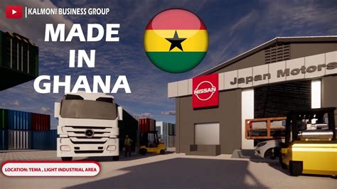 Nissan Car Assembly Plant In Ghana By Japan Motors YouTube