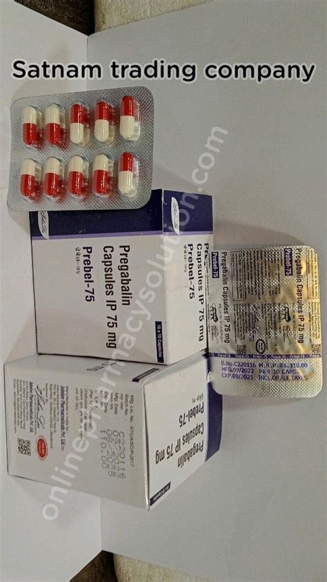 Prebel Capsules Ip Dose Mg Packaging Type Strip At Rs Box