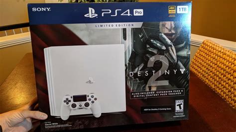 Unboxing A Limited Edition Ps4 Pro Destiny 2 Console Bundle Youtube